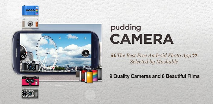 تطبيق Pudding Camera لالتقاط افضل الصور