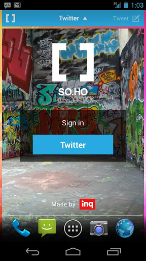 SOHO Social Launcher لانشر المواقع الاجتماعية